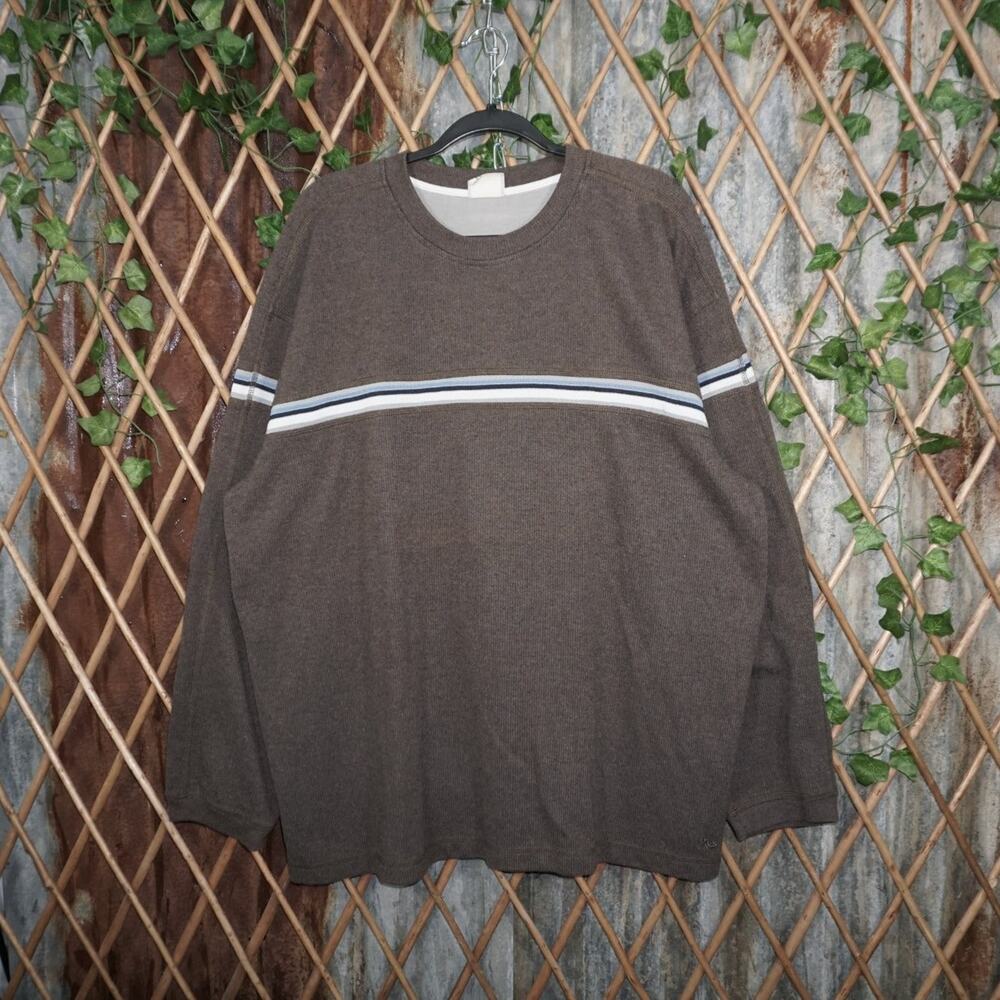 XL - Vintage Y2K Xg xtreme gear 2000s brown sweater long